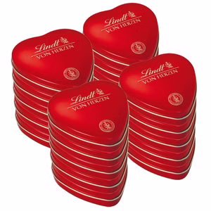 Lindt Von Herzen Pralinen 30g Dose, 20 Stück Bild 1