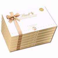 Lindt Pralinen Hochfein 6 Packungen je 200g Lindt Pralinen Hochfein 6 Packungen je 200g Bild 1