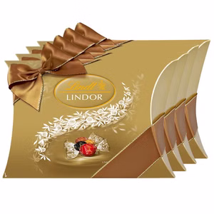 Lindt Lindor Kugel Mischung, Praline, 4 Kissenpackungen Lindt Lindor Kugel Mischung, Praline, 4 Kissenpackungen Bild 1