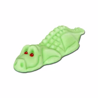 Aseli Krokodile Waldmeister, Schaumzucker, ca. 66 Stück Aseli Krokodile Waldmeister, Schaumzucker, ca. 66 Stück Bild 2