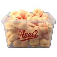 Aseli Busen und Po, Brust, Schaumzucker, 60 Stück Aseli Busen und Po, Brust, Schaumzucker, 60 Stück Bild 1