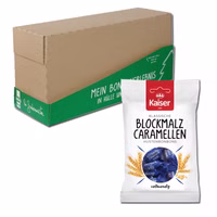 Kaiser Blockmalz Caramellen, Bonbons, 18 Beutel je 100g Kaiser Blockmalz Caramellen, Bonbons, 18 Beutel je 100g Bild 1