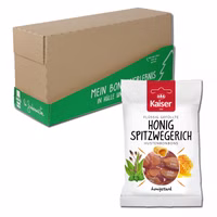 Kaiser Honig Spitzwegerich, Bonbons, 18 Beutel je 90g Kaiser Honig Spitzwegerich, Bonbons, 18 Beutel je 90g Bild 1