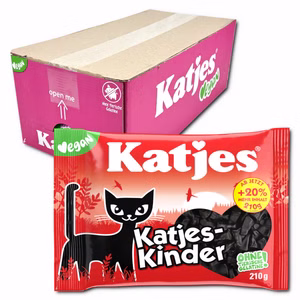Katjes Kinder, Lakritz, 20 Beutel je 210g Katjes Kinder, Lakritz, 20 Beutel je 210g Bild 1