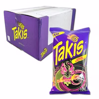 Takis Dragon Sweet Chilli, scharfe Chips, 18 Beutel je 100g Takis Dragon Sweet Chilli, scharfe Chips, 18 Beutel je 100g Bild 1