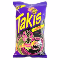 Takis Dragon Sweet Chilli, scharfe Chips, 18 Beutel je 100g Takis Dragon Sweet Chilli, scharfe Chips, 18 Beutel je 100g Bild 2