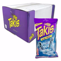 Takis Blue Heat, scharfe Chips, 18 Beutel je 100g Takis Blue Heat, scharfe Chips, 18 Beutel je 100g Bild 1