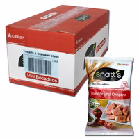 Snatts mediterraner Brotsnack, Brot-Chips, 30 Beutel je 35g Snatts mediterraner Brotsnack, Brot-Chips, 30 Beutel je 35g Bild 1