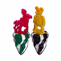 Küfa Kreisel, Rund-Lutscher Frucht, Lolly, 100 Stück Küfa Kreisel, Rund-Lutscher Frucht, Lolly, 100 Stück Bild 2