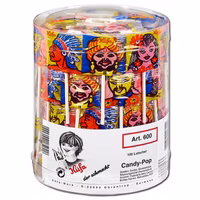 Küfa Candy Pop Frucht, Motivlutscher, Lolly, 100 Stück Küfa Candy Pop Frucht, Motivlutscher, Lolly, 100 Stück Bild 1