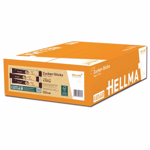 Hellma Zucker Sticks, Feinzucker Portionen 1000 Stück Hellma Zucker Sticks, Feinzucker Portionen 1000 Stück Bild 1