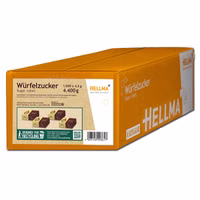 Hellma Würfel-Zucker 2er Portionen 4,4g 1000 Stück Hellma Würfel-Zucker 2er Portionen 4,4g 1000 Stück Bild 1
