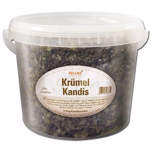 Hellma Krümel-Kandis lose, Zucker, 2,5 kg Hellma Krümel-Kandis lose, Zucker, 2,5 kg Bild 1