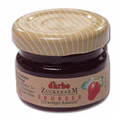 Darbo Zuckerarm Erdbeer Marmelade im Miniglas, 60 Stück Bild 2