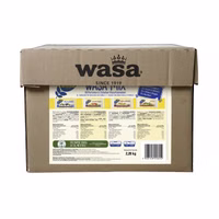 Wasa Knäckebrot Sortiment, 100 Packungen mit je 2 Scheiben Wasa Knäckebrot Sortiment, 100 Packungen mit je 2 Scheiben Bild 2