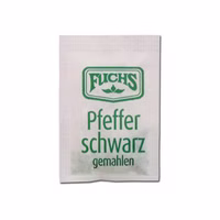 Fuchs Pfeffer, schwarzer Pfeffer Portionen, 2000 Stück Fuchs Pfeffer, schwarzer Pfeffer Portionen, 2000 Stück Bild 2