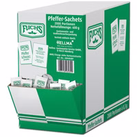 Fuchs Pfeffer, schwarzer Pfeffer Portionen, 2000 Stück Fuchs Pfeffer, schwarzer Pfeffer Portionen, 2000 Stück Bild 1