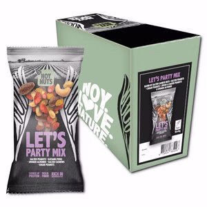 NoyNuts Lets Party Mix, Nussmischung, 12 Beutel je 45g Bild 1