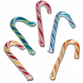 Zuckerstange Schirme gebogen, bunt gestreift 72 Stück Zuckerstange Schirme gebogen, bunt gestreift 72 Stück Bild 2