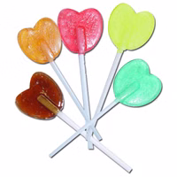 Cool Herz-Lutscher, Lolly, 200 Stück Cool Herz-Lutscher, Lolly, 200 Stück Bild 2