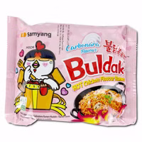 Samyang Buldak Hot Chicken Carbonara, Ramen, 5 Packungen je 130g Samyang Buldak Hot Chicken Carbonara, Ramen, 5 Packungen je 130g Bild 2
