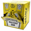 Heinz Senf Mittelscharf Portion 100 Stück je 17g Heinz Senf Mittelscharf Portion 100 Stück je 17g Bild 1