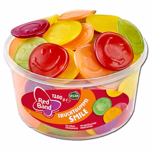Red Band Fruchtgummi Smile, 100 Stück Red Band Fruchtgummi Smile, 100 Stück Bild 1