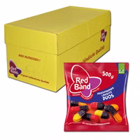 Red Band Fruchtgummi Lakritz Duos, 500g Beutel, 12 Stk Red Band Fruchtgummi Lakritz Duos, 500g Beutel, 12 Stk Bild 1