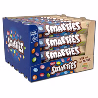 Nestle Smarties Riesenrolle, Schoko-Linsen, 20 Rollen je 130g Nestle Smarties Riesenrolle, Schoko-Linsen, 20 Rollen je 130g Bild 1