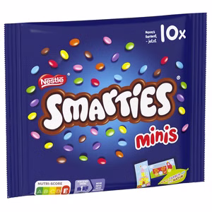 Nestle Smarties MINI, 1 Beutel mit 10 Packungen Nestle Smarties MINI, 1 Beutel mit 10 Packungen Bild 1