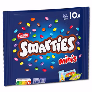 Nestle Smarties MINI, 1 Beutel mit 10 Packungen Nestle Smarties MINI, 1 Beutel mit 10 Packungen Bild 1