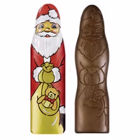 Riegelein Weihnachtsmänner massiv, Schokolade, 65 Stück Riegelein Weihnachtsmänner massiv, Schokolade, 65 Stück Bild 2