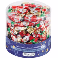 Riegelein Weihnachtsmänner, Riegel, Schokolade 63 Stück Riegelein Weihnachtsmänner, Riegel, Schokolade 63 Stück Bild 1