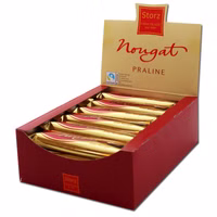 Storz Nougat-Praline, Riegel,Schokolade, 24 Stück Storz Nougat-Praline, Riegel,Schokolade, 24 Stück Bild 1