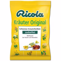 Ricola Kräuter Original Bonbon ohne Zucker 18 Beutel je 75g Ricola Kräuter Original Bonbon ohne Zucker 18 Beutel je 75g Bild 2
