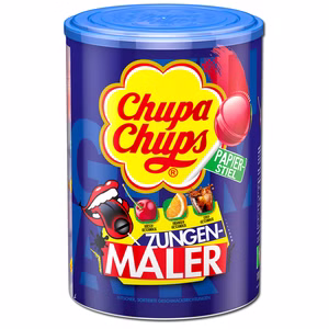 Chupa Chups Zungenmaler Lutscher, Lolly, 100 Stück Bild 1