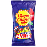 Chupa Chups Zungenmaler Nachfüllbeutel 120 Lutscher Chupa Chups Zungenmaler Nachfüllbeutel 120 Lutscher Bild 1