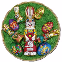 Riegelein Oster-Körbchen 200g, Schokoladen-Nest Riegelein Oster-Körbchen 200g, Schokoladen-Nest Bild 1