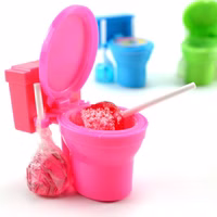 Toilette Sour Flush, Candypulver Lutscher Lolli 12 Stück Toilette Sour Flush, Candypulver Lutscher Lolli 12 Stück Bild 3