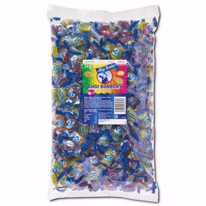 Frigeo Ahoj-Brause Ahoj-Bonbons mit Brausefüllung 2 kg Beutel Frigeo Ahoj-Brause Ahoj-Bonbons mit Brausefüllung 2 kg Beutel Bild 1