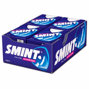 Smint Cool Mint, Bonbon, Pastille, 12 Packungen Smint Cool Mint, Bonbon, Pastille, 12 Packungen Bild 1