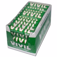 Vivil Rolle grün, Pfefferminz-Bonbons, 30 Stück Vivil Rolle grün, Pfefferminz-Bonbons, 30 Stück Bild 1