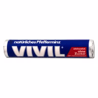 Vivil Rolle blau ohne Zucker Pfefferminz-Bonbons 30 Stk Vivil Rolle blau ohne Zucker Pfefferminz-Bonbons 30 Stk Bild 2