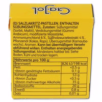 Ga-Jol Salzlakritz Pastillen, Erwachsenenlakritz, 48 Packungen je 20g Ga-Jol Salzlakritz Pastillen, Erwachsenenlakritz, 48 Packungen je 20g Bild 10