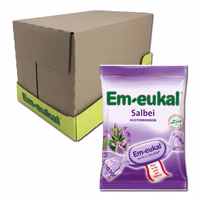 Em-eukal Salbei Bonbons 75g, Hustenbonbon 20 Beutel Em-eukal Salbei Bonbons 75g, Hustenbonbon 20 Beutel Bild 1