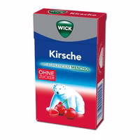 Wick Kirsche & Menthol ohne Zucker 20 Packungen je 46g Wick Kirsche & Menthol ohne Zucker 20 Packungen je 46g Bild 2