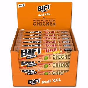 Bifi Roll XXL Chicken, Geflügel, Snack, 24 Stück je 70g Bild 1