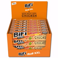 Bifi Roll XXL Chicken, Geflügel, Snack, 24 Stück je 70g Bifi Roll XXL Chicken, Geflügel, Snack, 24 Stück je 70g Bild 1