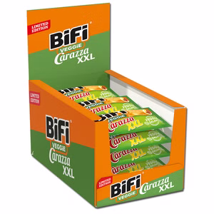 Bifi Veggie Carazza XXL Pizza-Snack, Weizen-Gebäck, 16 Stück Bild 1
