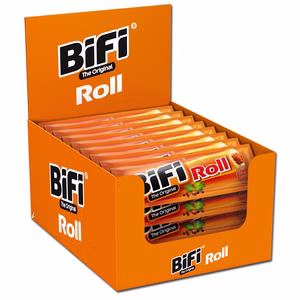 Bifi Roll, Snack, Salami, Weizen-Gebäck, 24 Stück Bild 1